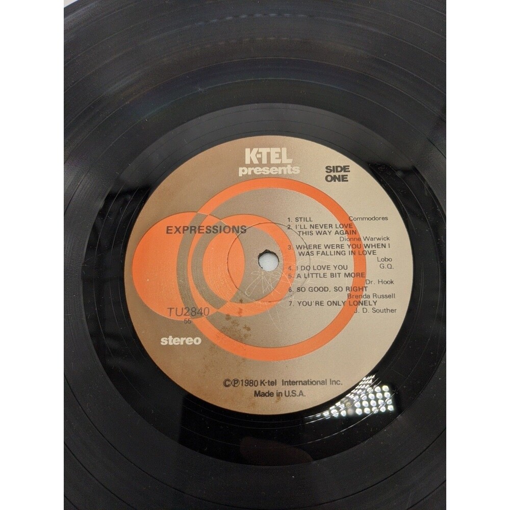 Expressions The Soft Sounds Of Today's Rock Vinyl Record